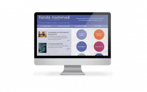 Le site internet du Fonds Nominoë, édité par le CHU de Rennes, réalisé par Versio, agence web