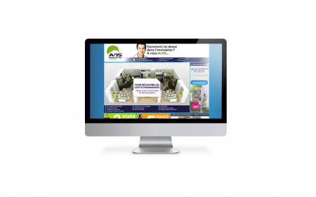 AVIS-Immobilier - Refonte graphique des sites
