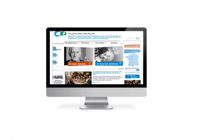 Le site d'une grande association reconnue d'utilité publique