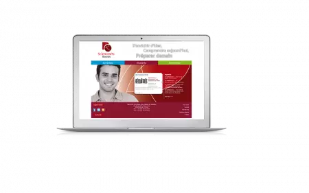 Site de présentation avec contenus par profils