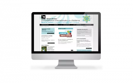 Refonte du site Bretagne Solidarité Internationale