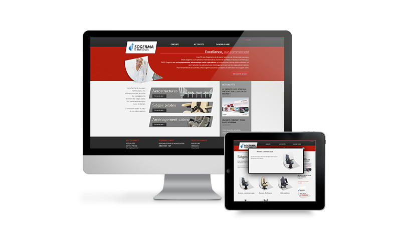 Le site Groupe de EADS Sogerma