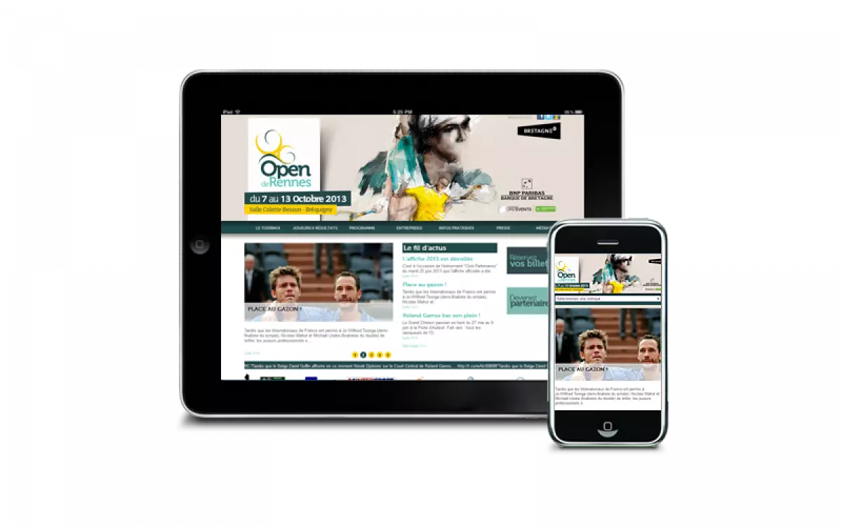 Versio partenaire de l'Open de Rennes 2013
