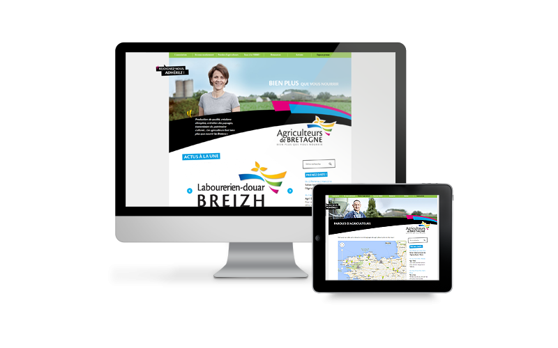 Internet - Extranet de l'association Agriculteurs de Bretagne