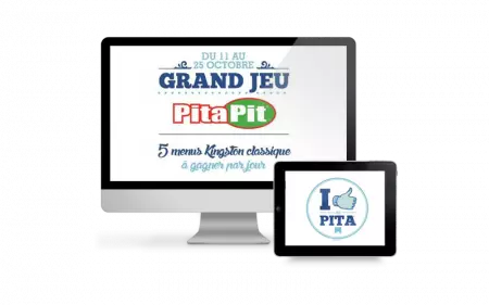 Jouez et gagnez avec Pita Pit sur Facebook