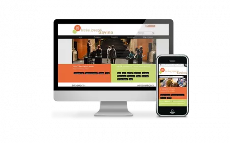 Le site internet du Lycée Joseph Savina