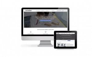 Nouveaux sites et nouveau logo pour la société éditrice de logiciels Actedev