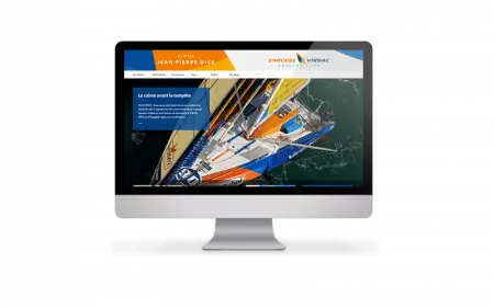 Après le tennis, la voile !! Les sites internet de 2 skippers en Class Imoca