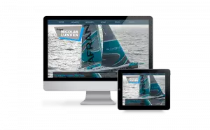 Nouveau site web du skipper Nicolas Lunven