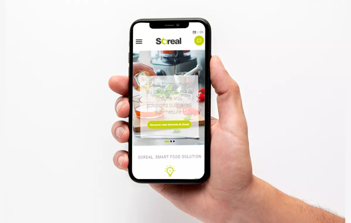 Site internet multilingue de Soreal