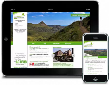 Site Internet et Extranet collaboratif de Protourisme