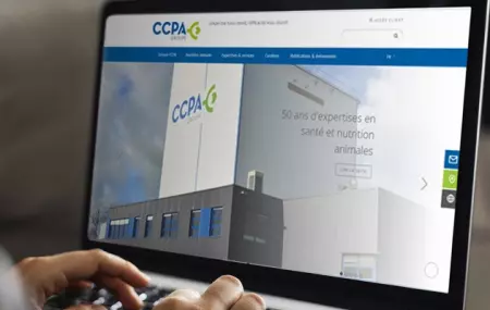 Site internet du Groupe CCPA à Janzé