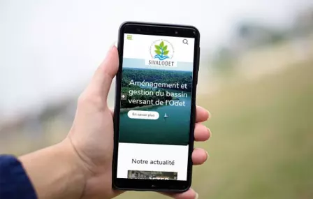 Refonte du site web du Sivalodet