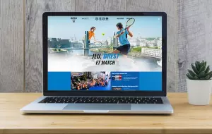 Versio partenaire web de l'Open de tennis de Brest