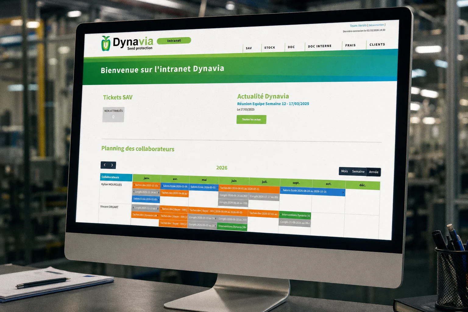 Dynavia, des développements web intranet extranet sur-mesure