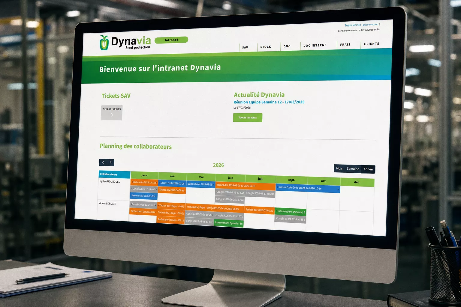 Intranet Dynavia